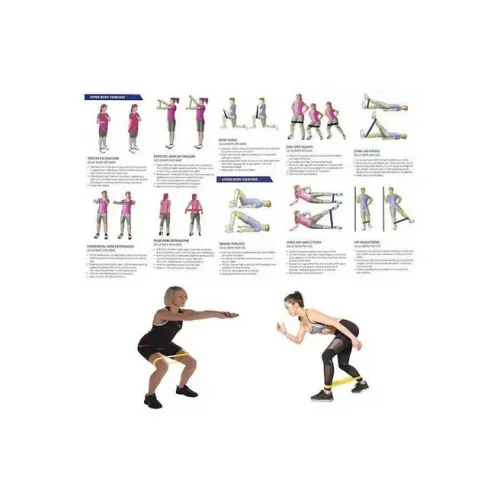 5 قطع أشرطة مقاومة 0.37 باوند