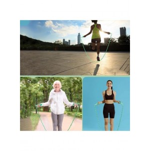 حبل نط مرن بالخرز للكارديو والتمرين في البيت والجيم